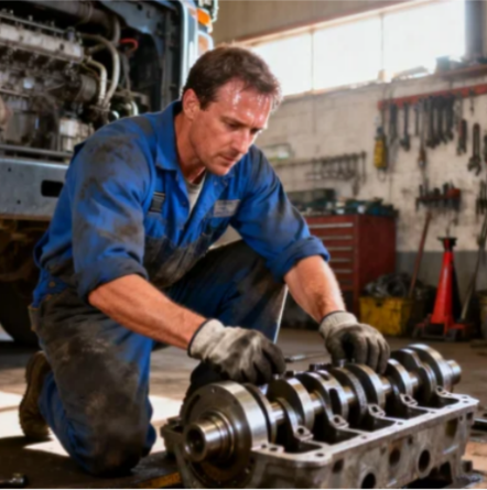 Kdaj je treba zamenjati oljno korito v tovornjaku?